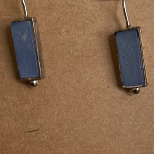 Vintage Lavender Earrings